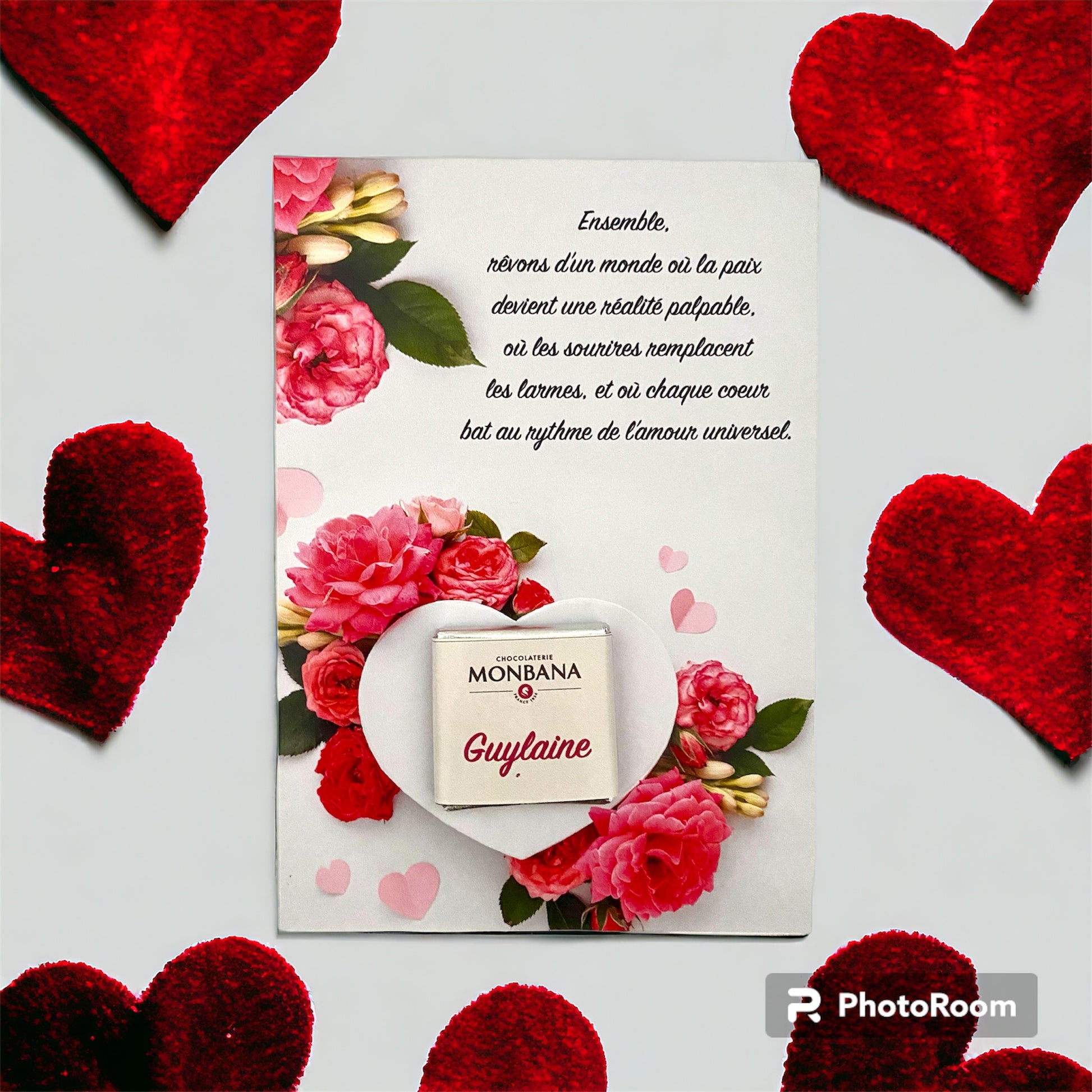 Cadeau original pour nounou chocolat message :  papeterie-cartes-autres-occasions par creationsbyadriana